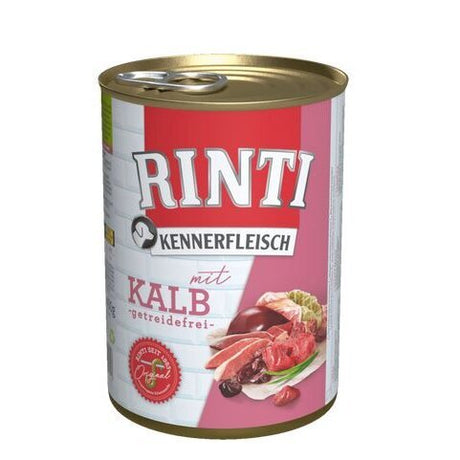 Rinti Kennerfleisch Hundefutter – 12 x 800g Kalb