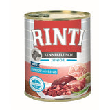 Rinti Kennerfleisch Junior Nassfutter – Rind 12x800g