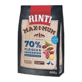 Rinti Maximum Trockenfutter für Hunde | Getreidefrei & Hoher Frischfleischanteil (Huhn oder Rind)