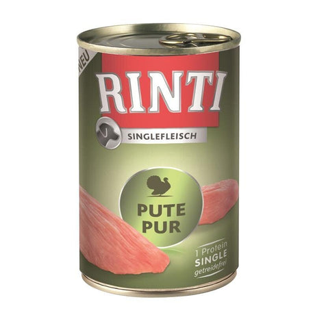 Singlefleisch Hundefutter Dose – 12 x 400 g Pute Pur