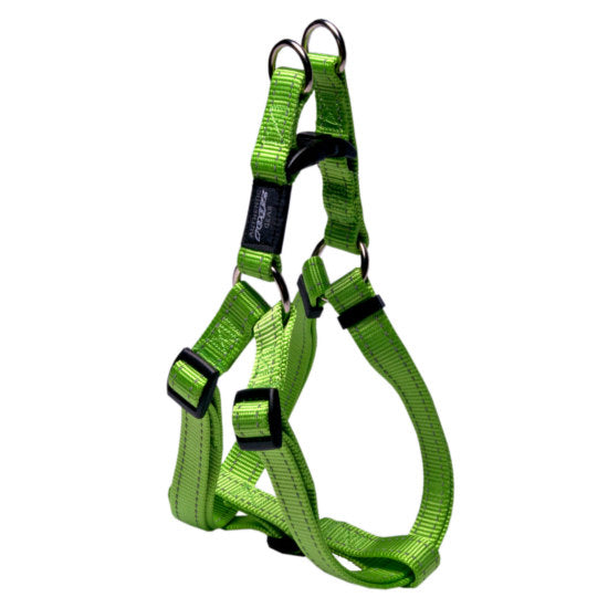 Rogz Utility Step In Geschirr für Hunde – lime