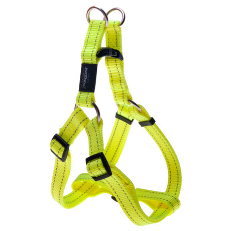 Rogz Utility Step In Geschirr für Hunde – gelb