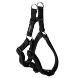 Rogz Utility Step In Geschirr für Hunde – schwarz