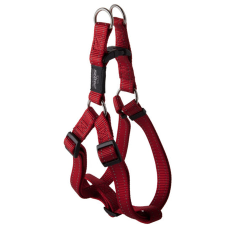 Rogz Utility Step In Geschirr für Hunde – rot