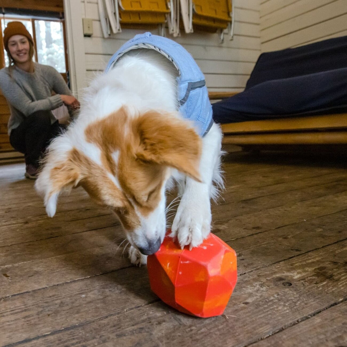 Ruffwear Spielzeug für Hunde Gnawt-a-Rock