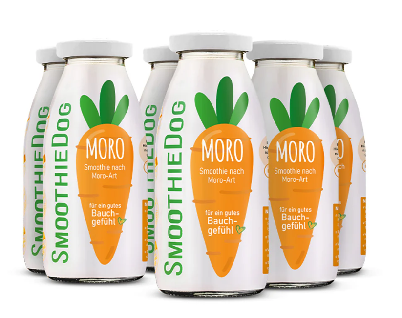 SmoothieDog Hundesmoothie Morosche Karottensuppe – Natürliche Verdauungshilfe