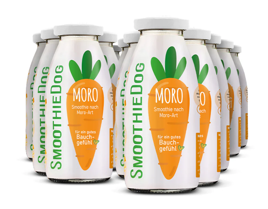SmoothieDog Hundesmoothie Morosche Karottensuppe – Natürliche Verdauungshilfe