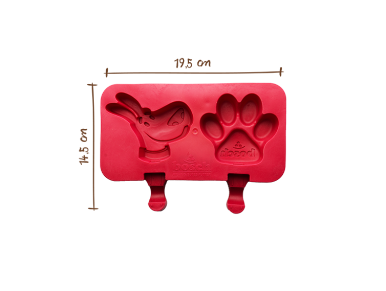 Sommerpaket für Hunde – 5 x 200 g Freshe Schnauze Frucht-Topping + gratis Eisform & Eisstiele