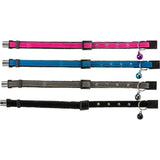 Samt Katzenhalsband mit Strass