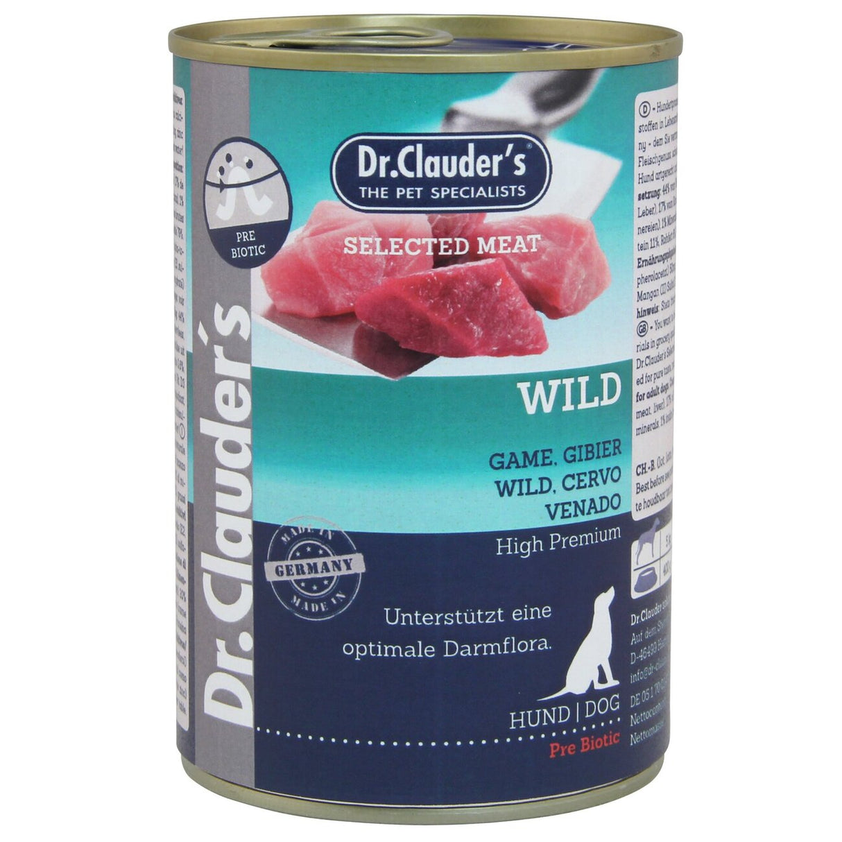 Selected Meat Prebiotics in Dose – Wild 6x400g