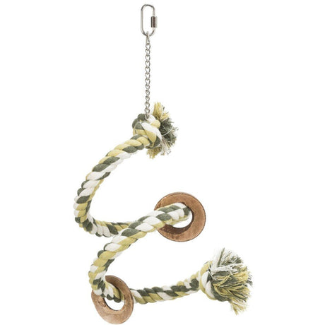 Sitzspirale für Vogelkäfig – Baumwolle, 50 cm