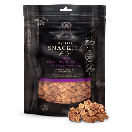Luftgetrocknete Trainingswürfel – Hühnerfleischwürfel, 180 g