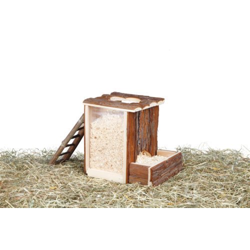 Spielturm und Buddelturm Hamster Maus – 20x20x16cm