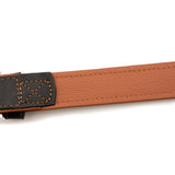 Sternfalbe Lederhalsband für Hunde