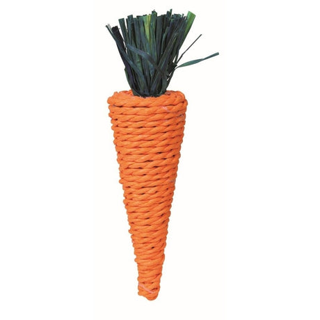 Stroh-Karotte für Kleintiere – Stroh, 20 cm