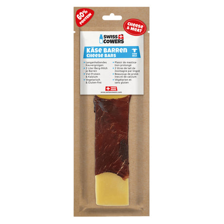 Kaukäse Stangen für Hunde, Käse Barren mit Fleisch