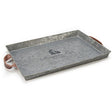 Tablett aus Zink - Designed by Lotte – 48 x 34 x 4 cm
