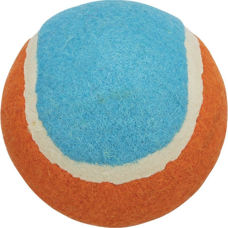 farbenfroher Hunde Tennisball
