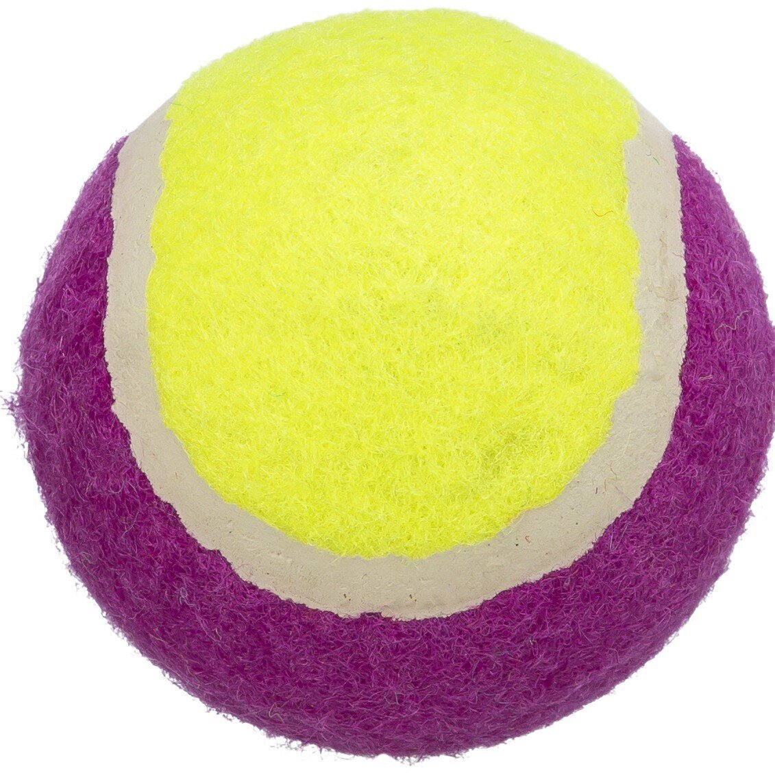 farbenfroher Hunde Tennisball