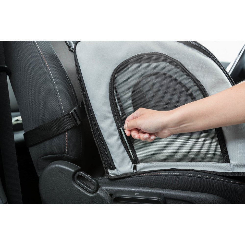 Hundeautositz mit Netzeinsätzen