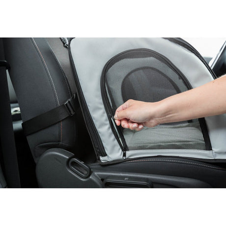 Hundeautositz mit Netzeinsätzen
