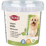 Vegane Dots mit Karotte Hundesnack