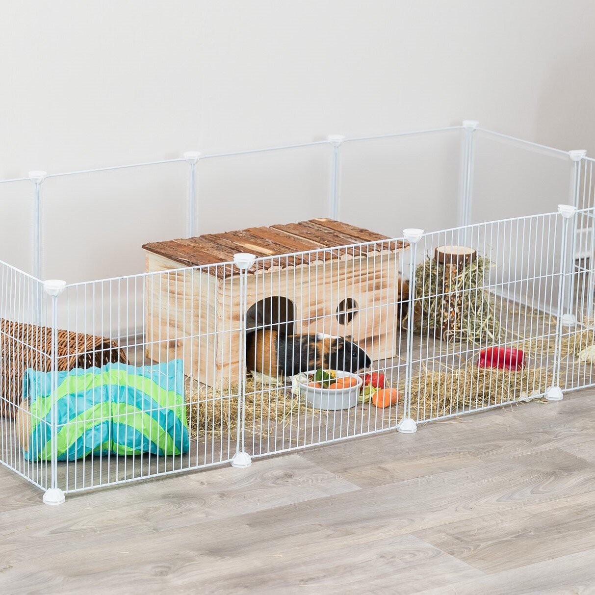 Erweiterungselemente für Indoor Freilaufgehege