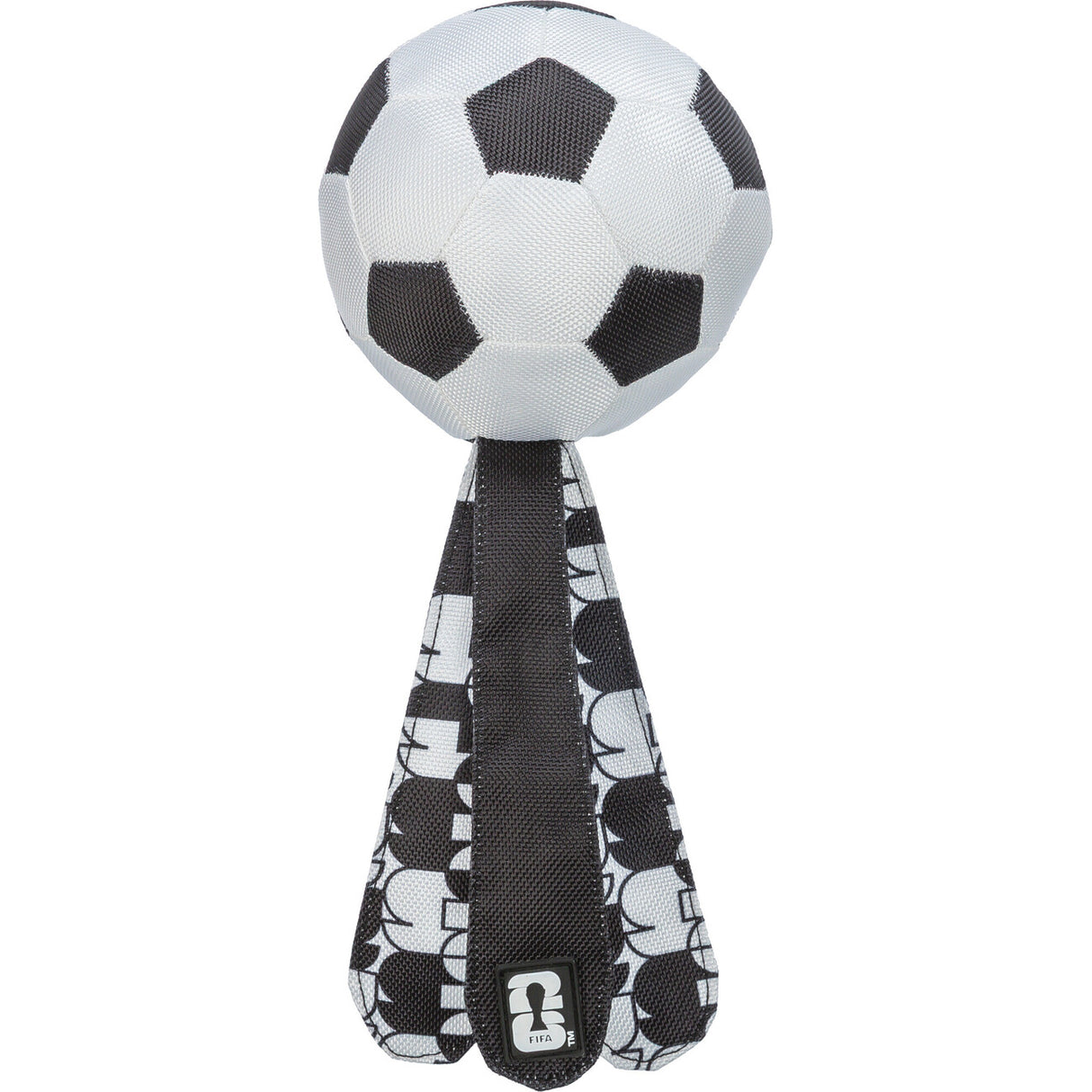 FIFA WM 2026 Flugball Hundeball – Der offizielle Spielspaß für deinen Vierbeiner! – 30 cm schwarz