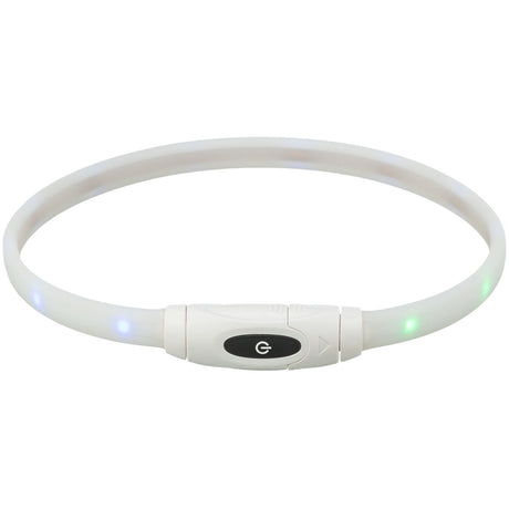 Flash Leuchtring für Hunde, USB, Silikon