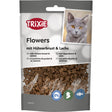 TRIXIE Flowers Katzensnack – Hühnerbrust & Lachs Leckerlis (50 g) – 50 g