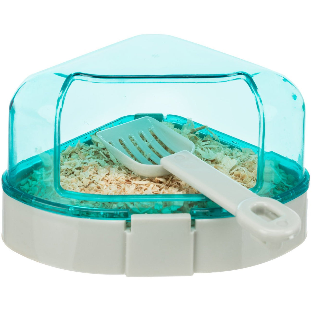 Hamstertoilette Ecktoilette mit Dach