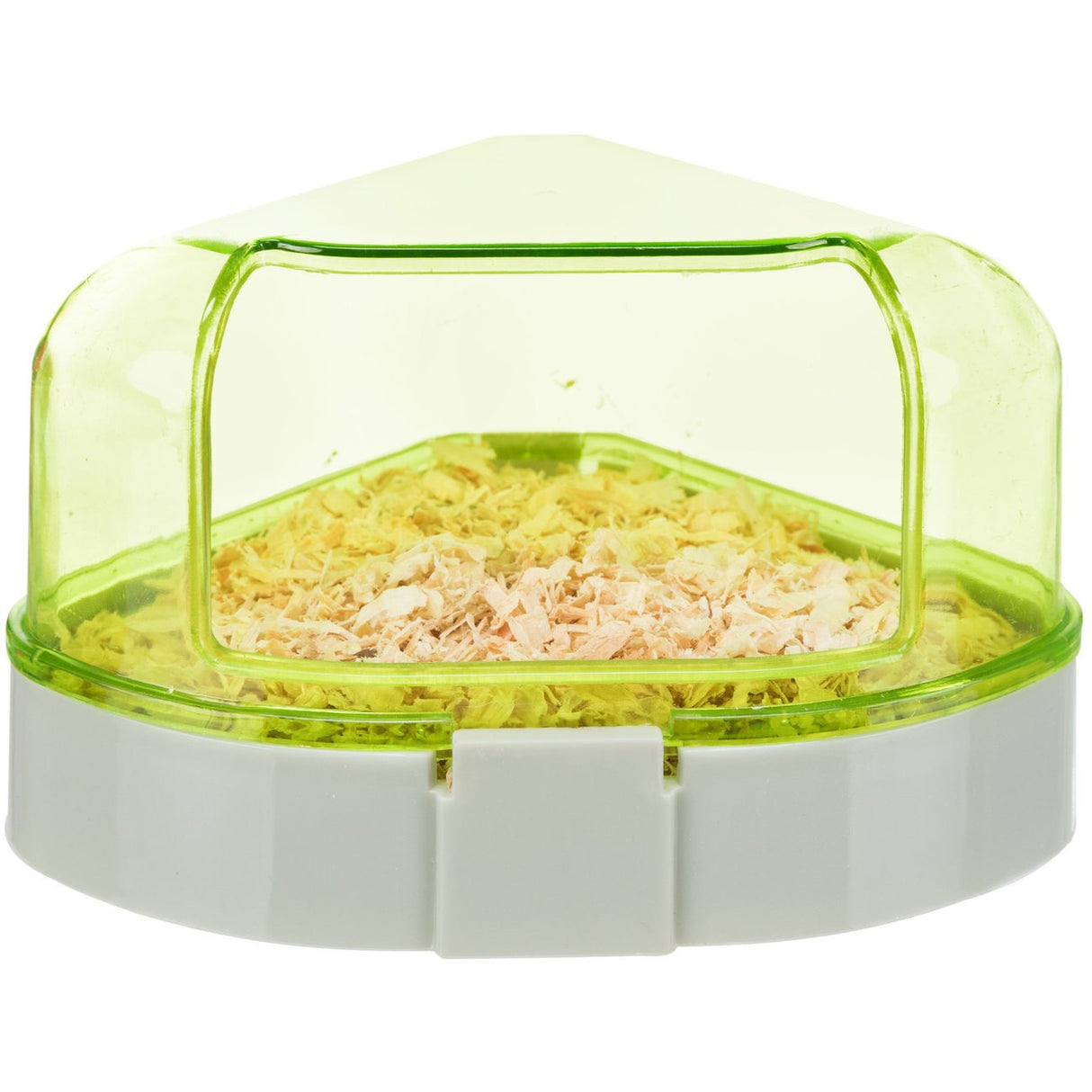 Hamstertoilette Ecktoilette mit Dach