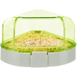 Hamstertoilette Ecktoilette mit Dach
