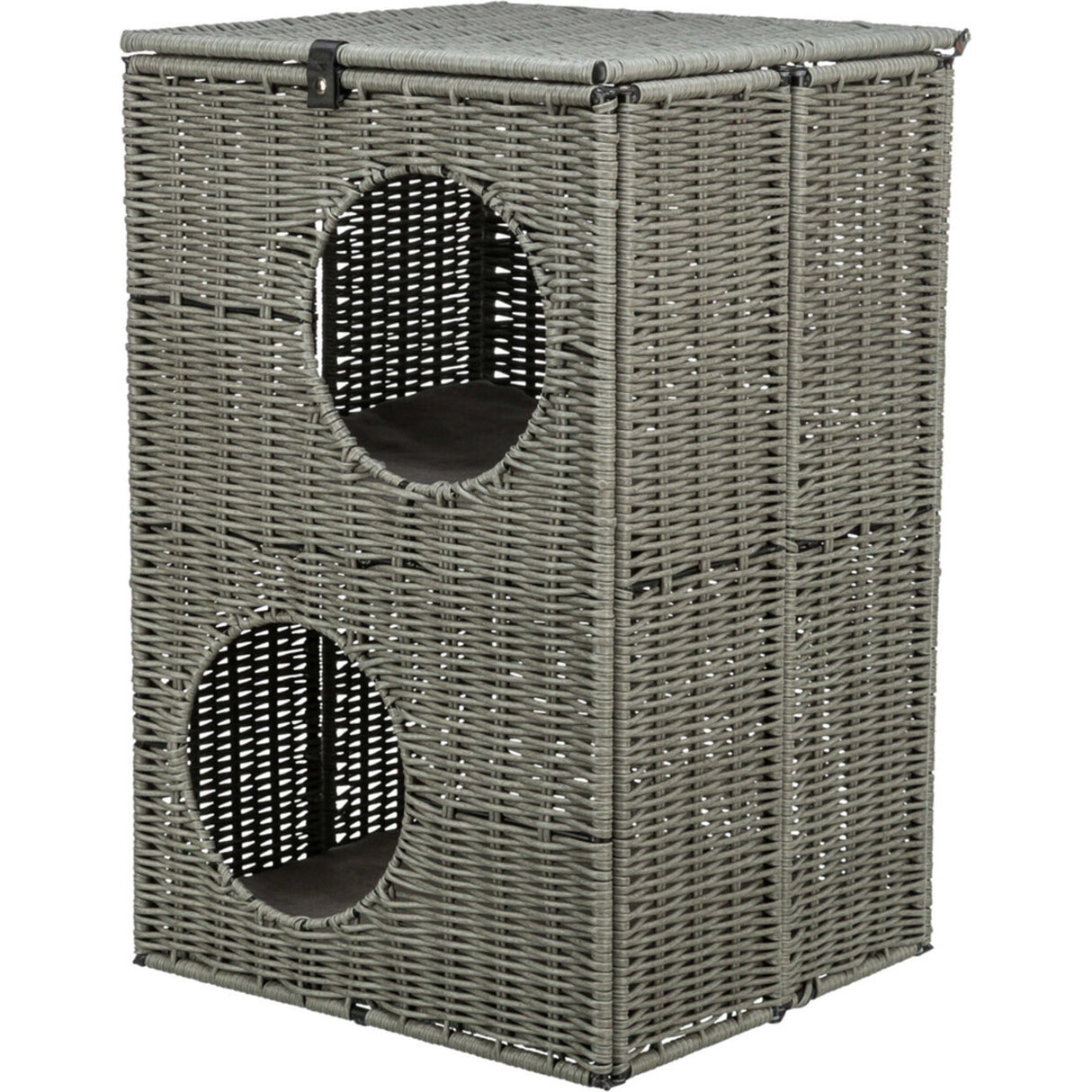 TRIXIE Höhle Amalia eckig outdoor - Katzenhöhle für draußen – 37 × 57 × 35 cm