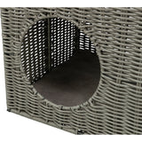 TRIXIE Höhle Amalia eckig outdoor - Katzenhöhle für draußen – 37 × 57 × 35 cm