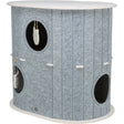 TRIXIE Höhle Mara SOFT Edition – Katzenhöhle für erholsamen Schlaf – 66 × 62 × 46 cm