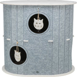 TRIXIE Höhle Mara SOFT Edition – Katzenhöhle für erholsamen Schlaf – 66 × 62 × 46 cm