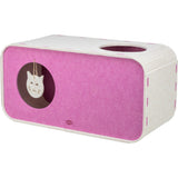 TRIXIE Höhle Merle SOFT Edition - Katzenhöhle für kuschelige Träume – 58 × 29 × 27 cm