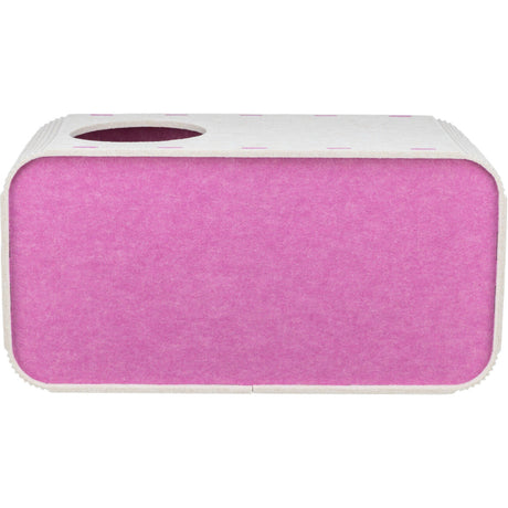 TRIXIE Höhle Merle SOFT Edition - Katzenhöhle für kuschelige Träume – 58 × 29 × 27 cm