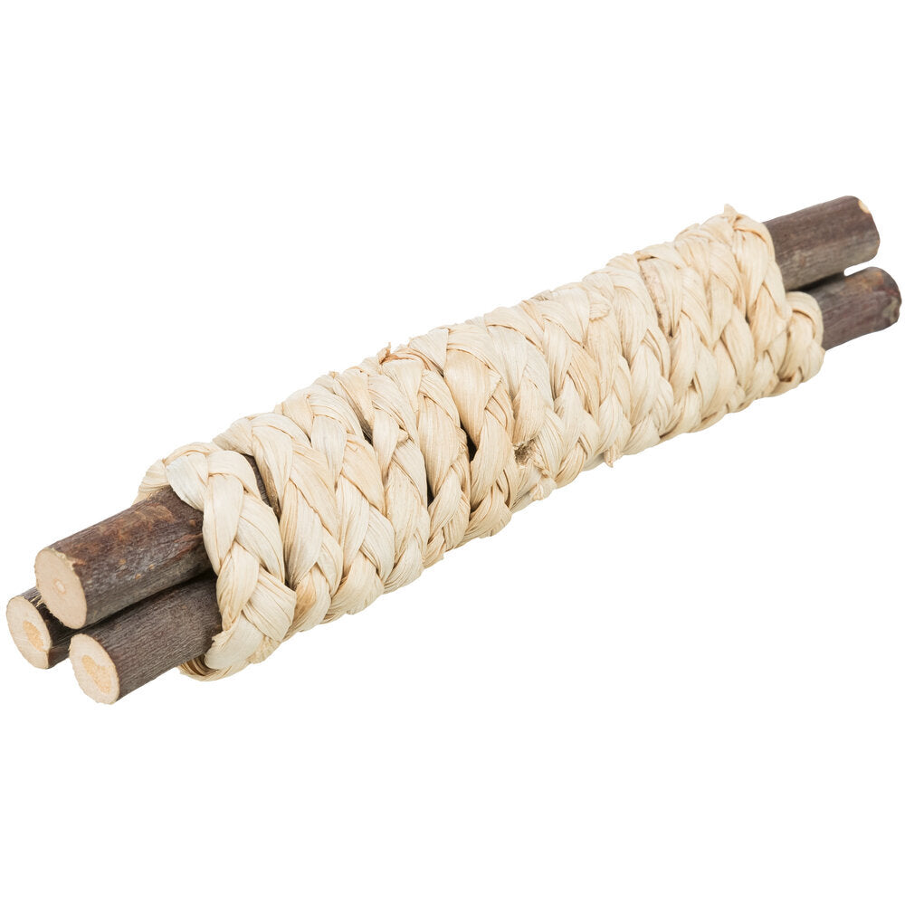 Hölzer mit Stroh