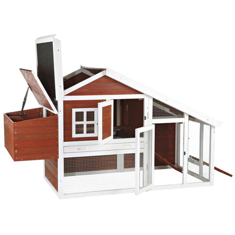TRIXIE Hühnerstall mit Freilaufgehege