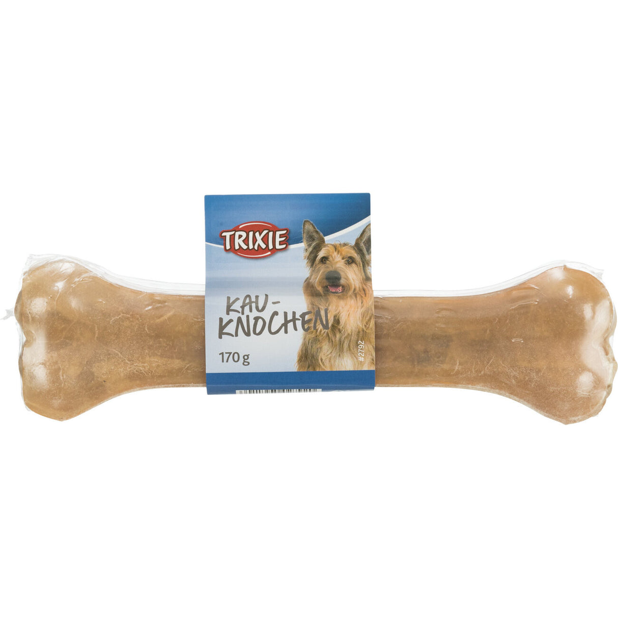 Hunde Rinderhaut Kauknochen – Kauknochen, gepresst, ca. 230 g / 22 cm