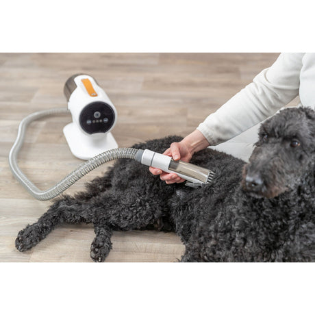 Hunde Schermaschinen-Set mit Fellsauger