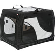 Hundetransportbox Vario mit Metallrahmen, Hundebox