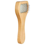 Hundebürste Soft Holz – 6 × 13 cm - diverse Farben