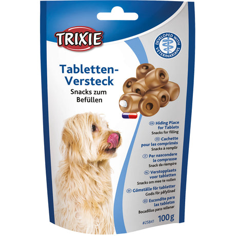 Hundesnack Tabletten Versteck