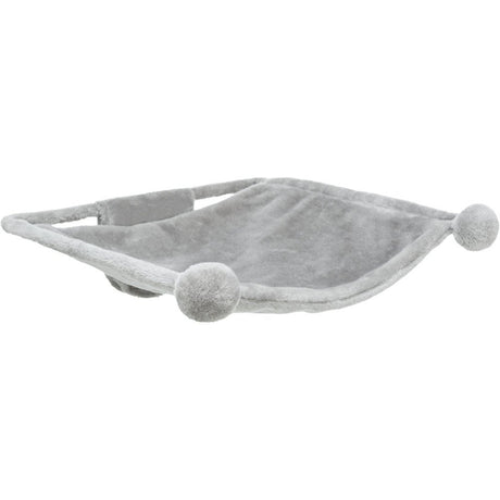 Katzen Liegemulde Wandmontage – 42 × 41 cm, grau