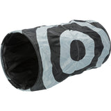 Katzen Spieltunnel mit integrierter Raschelfolie – 50 cm / ø 25 cm, diverse Farben