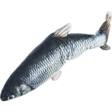 Katzenspielzeug Zappelfisch mit Katzenminze