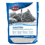 Katzenstreu aus staubarmen Silikat